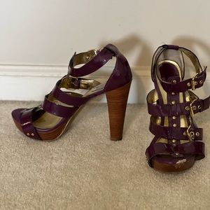 Charles David patent leather heels size 6 1/2